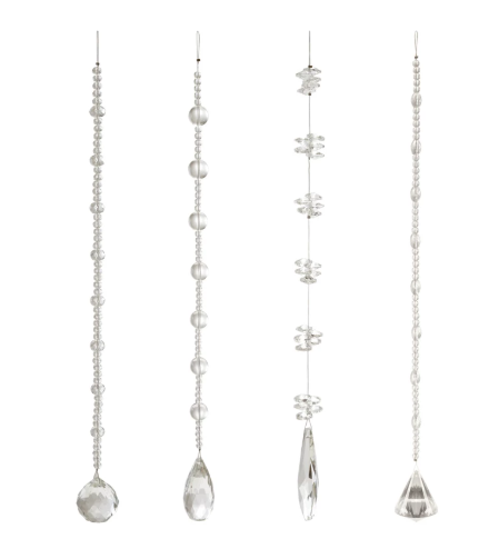 Crystal Hanging Beads