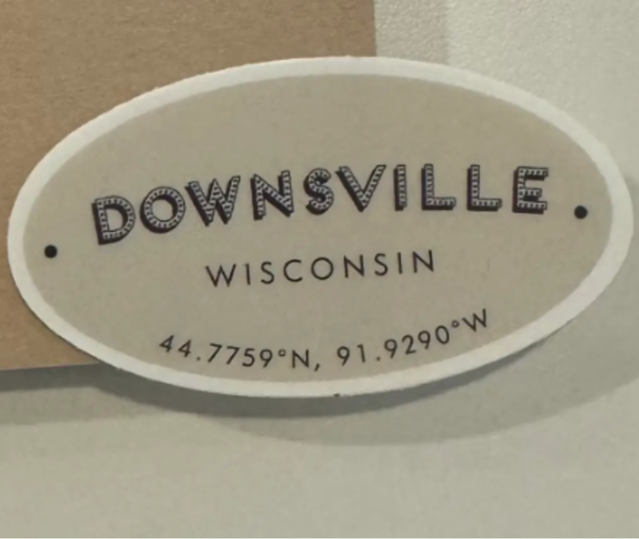 Downsville Sticker