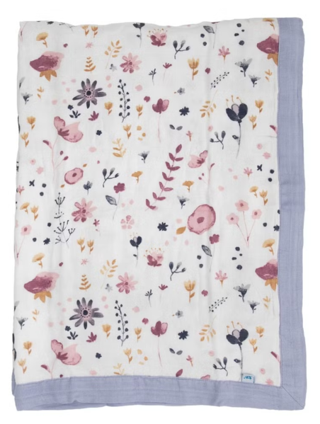 Cotton Muslin Baby Quilt