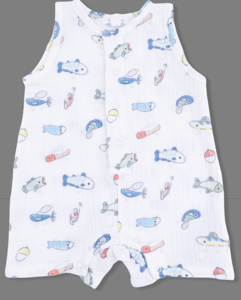 Sleeveless Shortie Romper