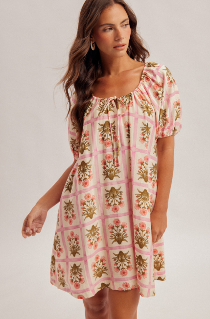 Floral Babydoll Dress