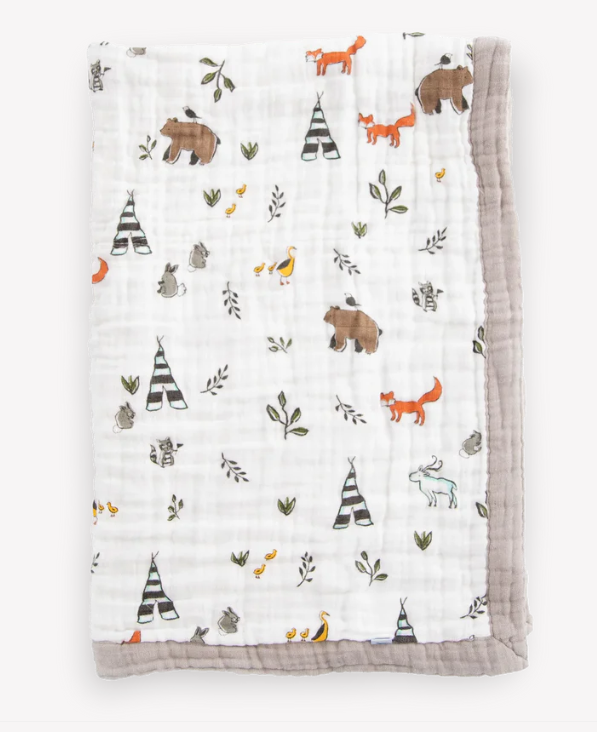 Cotton Muslin Baby Quilt