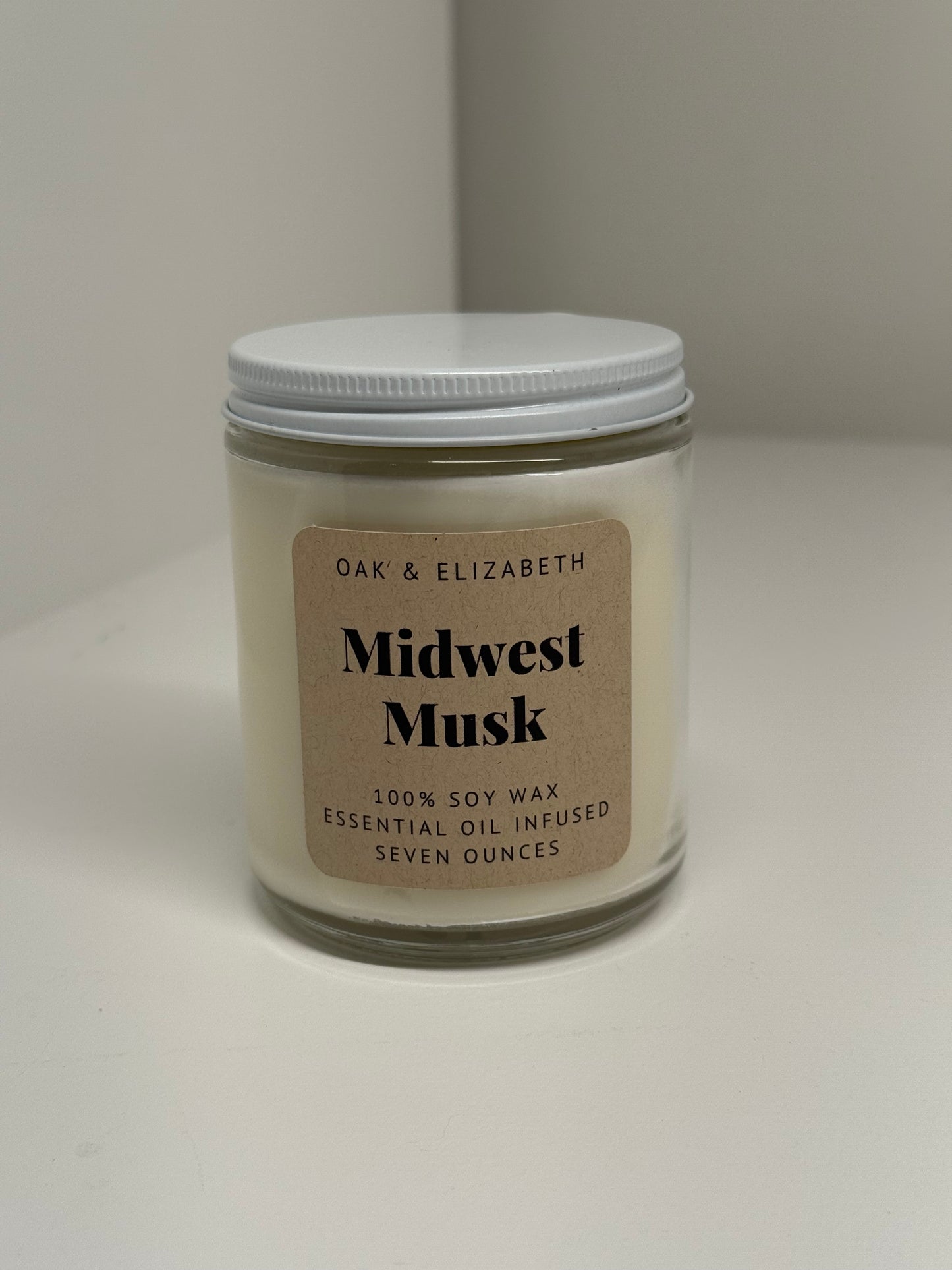 Oak  & Elizabeth 100% Soy Wax Essential Oil Infused Candle