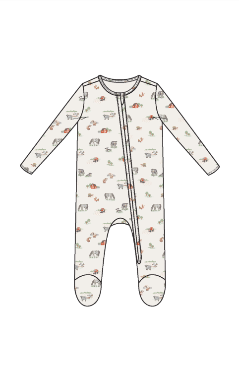 2 Way Zipper Footie