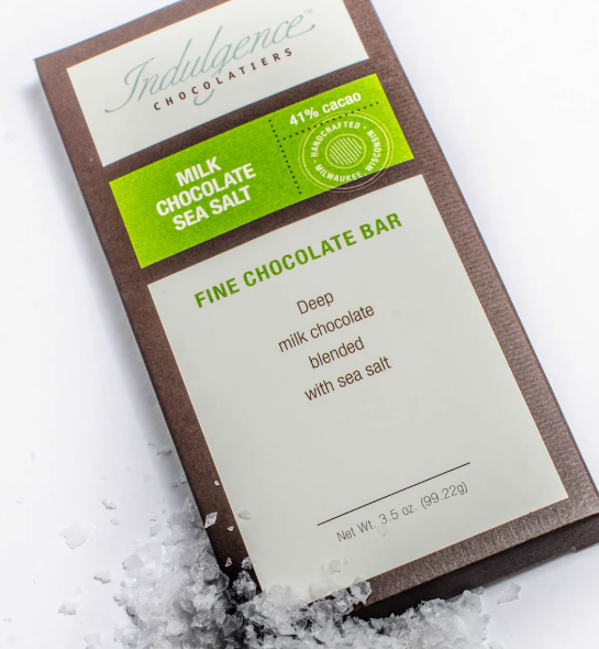 Milk Chocolate Sea Salt Bar