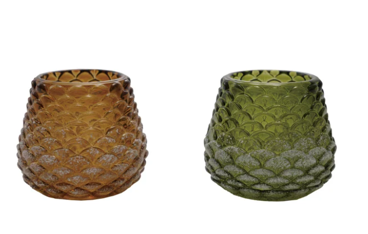 Pine Votive Holder