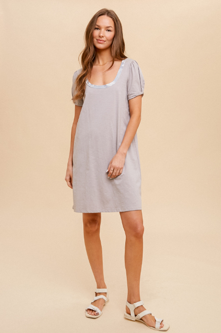 Puff Sleeve Dress