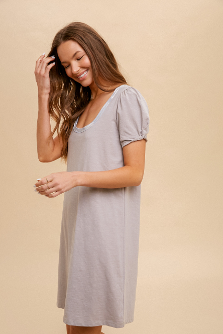 Puff Sleeve Dress