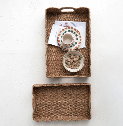 Scalloped Edge Bankuan Tray