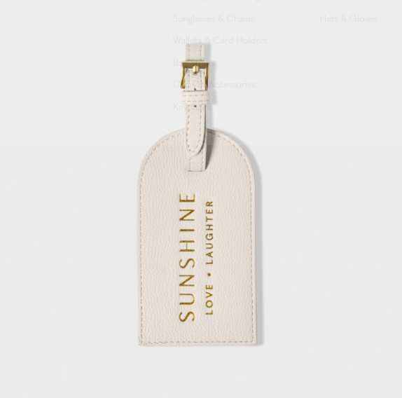 Sunshine Luggage Tag