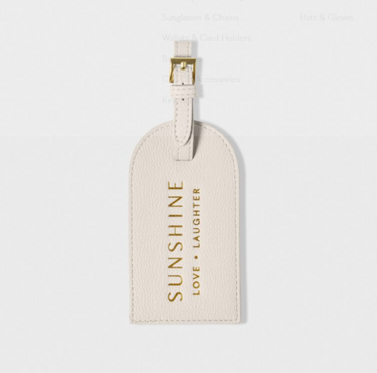 Sunshine Luggage Tag