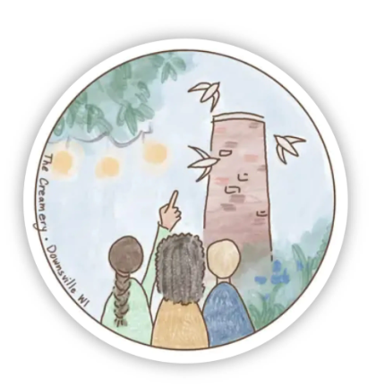Chimney Swift Sticker