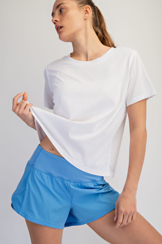 Pigment Washed Cotton Tee