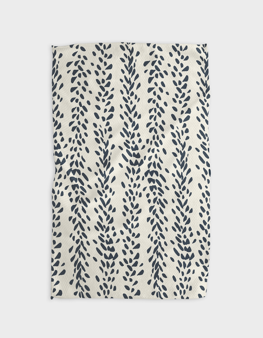 Reeds Printed Midnight Tea Towel