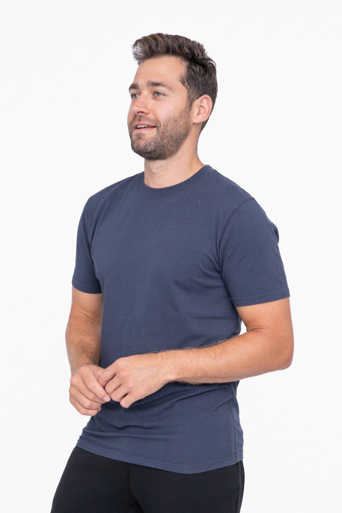 Pima Cotton Blend Short Sleeve Tee