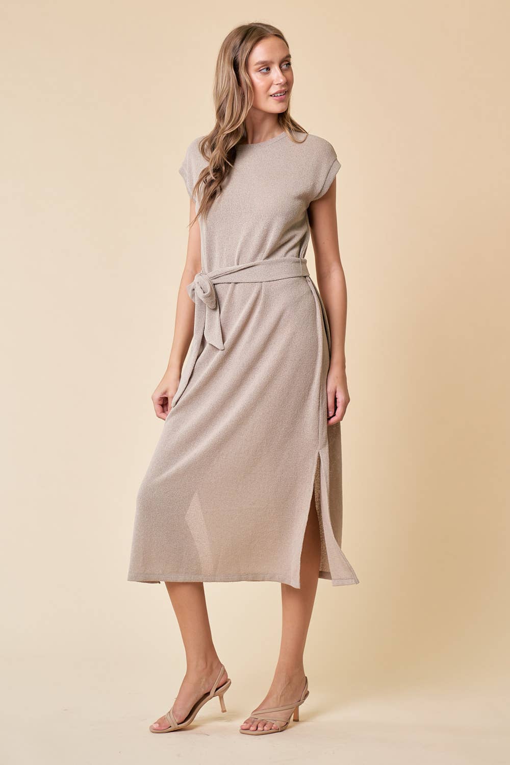 MIDI KNIT DRESS - 27466D