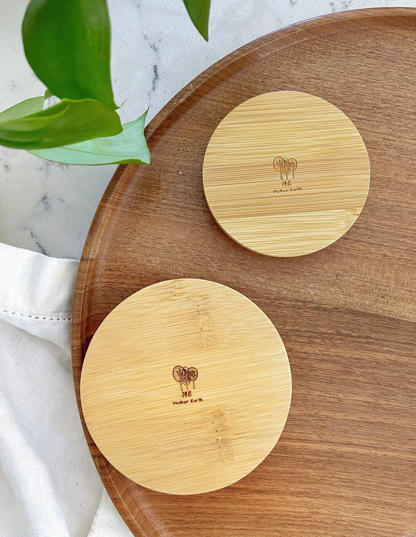 Standard Bamboo Mason Jar Lids