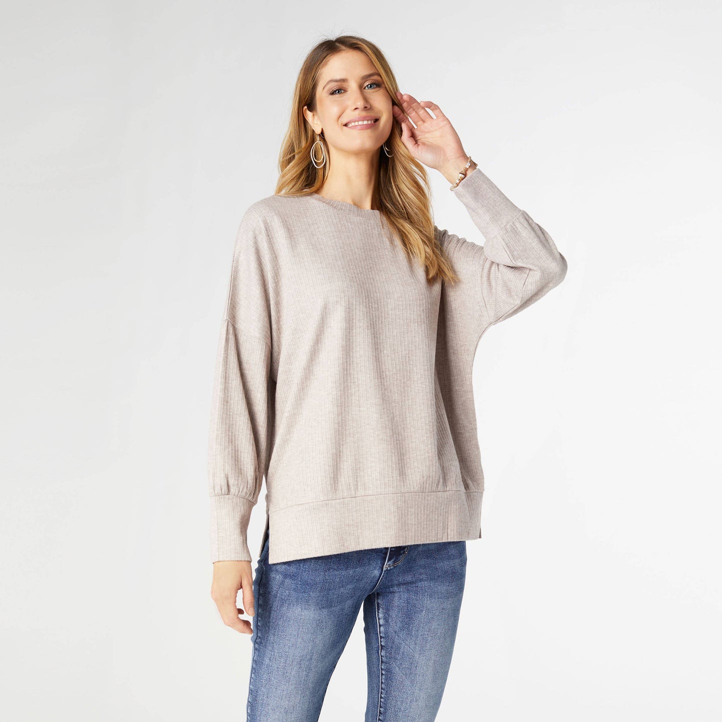 Tansy Supersoft Crew Neck Top