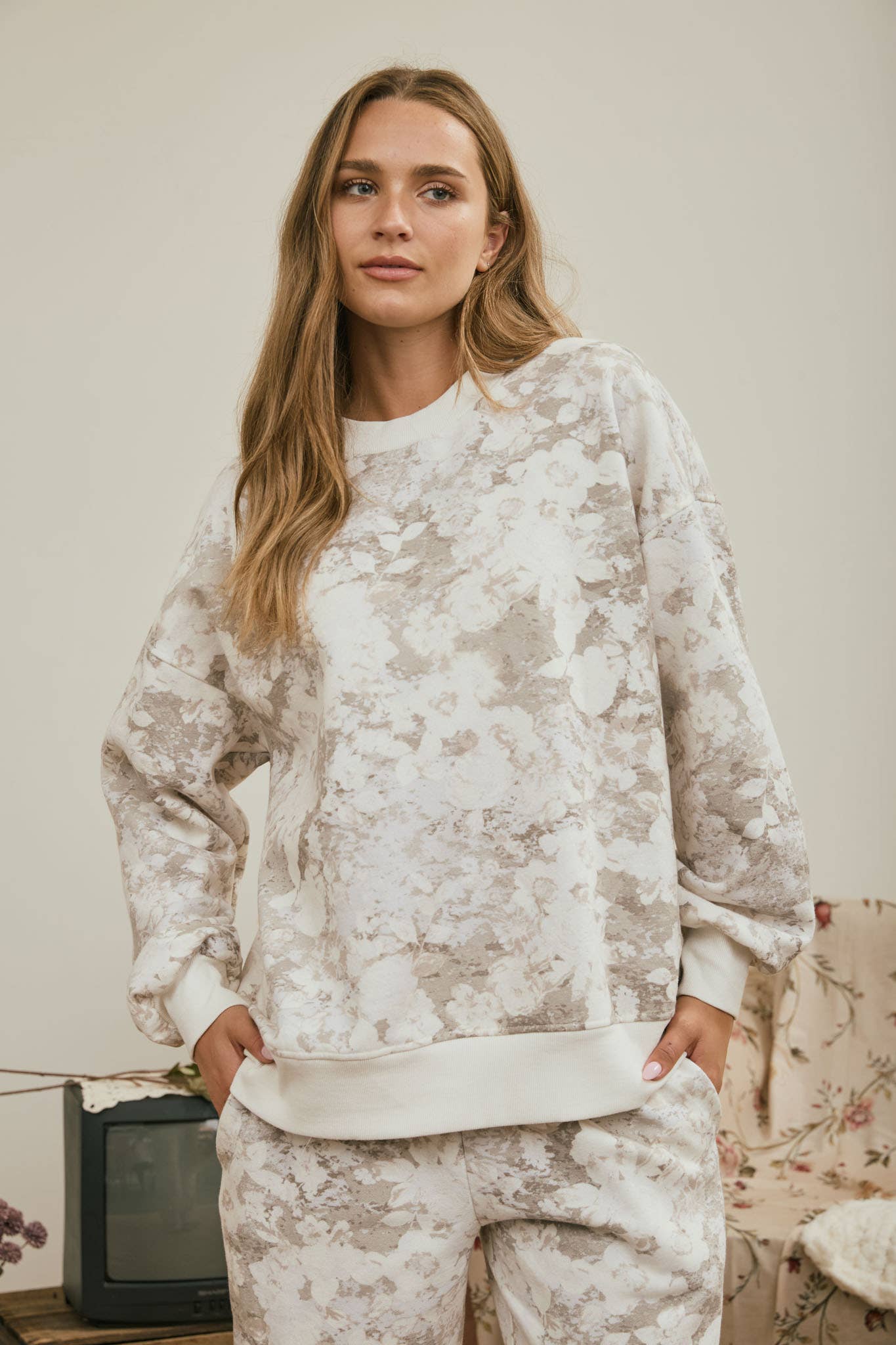 Floral Boxy Top