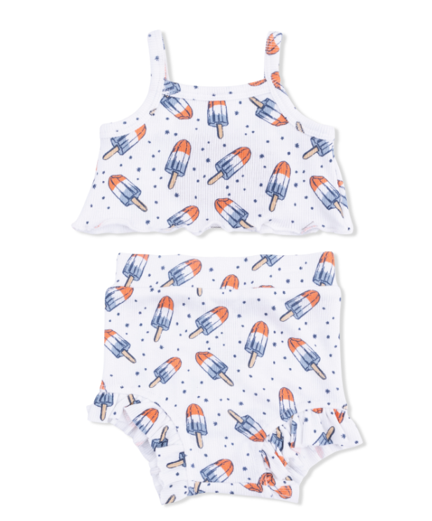 Astro Pop - Tank Top & High Wasted Short