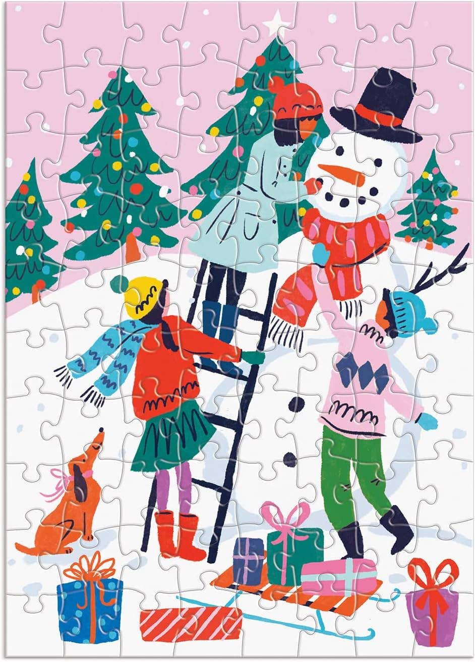 Merry and Bright 12 Days of Christmas Advent Puzzle