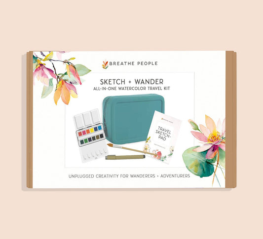 Sketch + Wander Watercolor Travel Kit