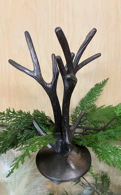 Metal Antler Candle Holder