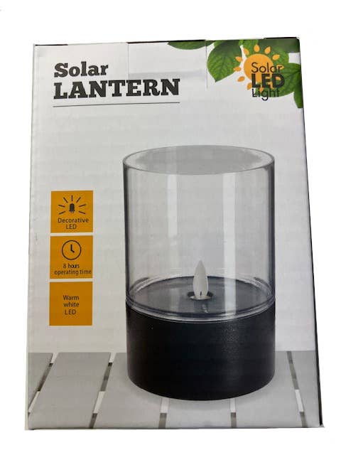 LED Solar Pillar with 6 hour Timer - 2 size options