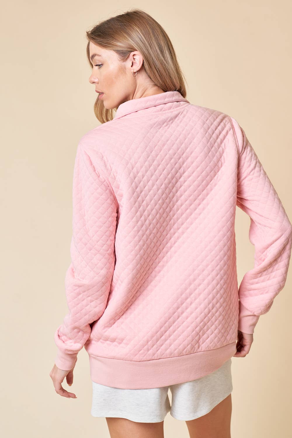 Diamond Cotton Pull Over - 13497T