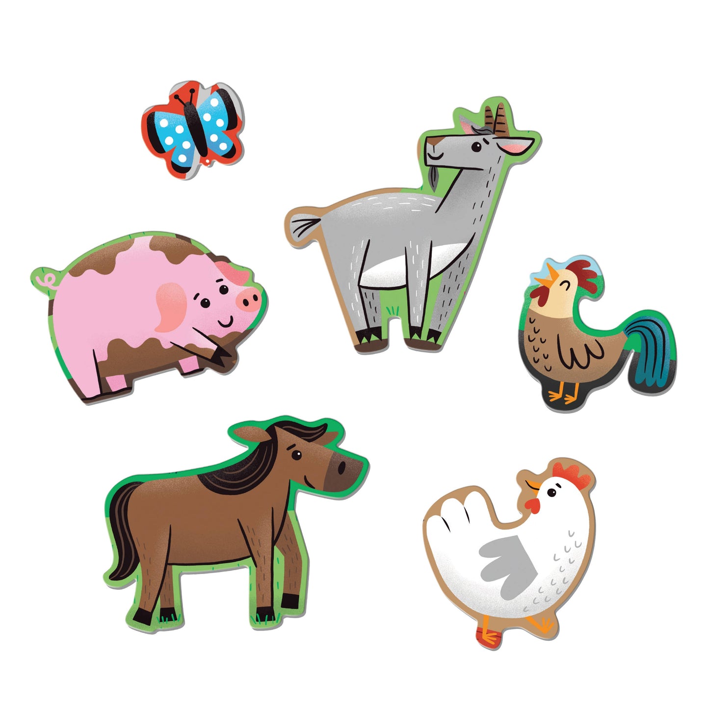 Farm Friends 25 Piece Floor Puzzle