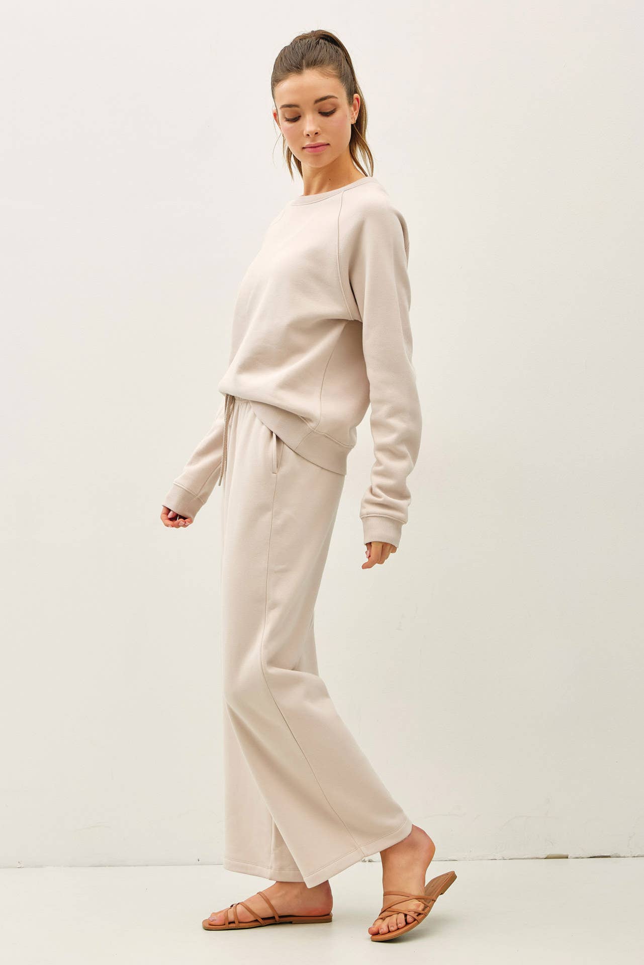 Cotton Modal Fleece Sweatshirt