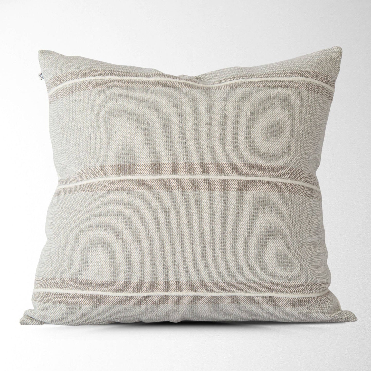 Striped Textured Pillow Cover