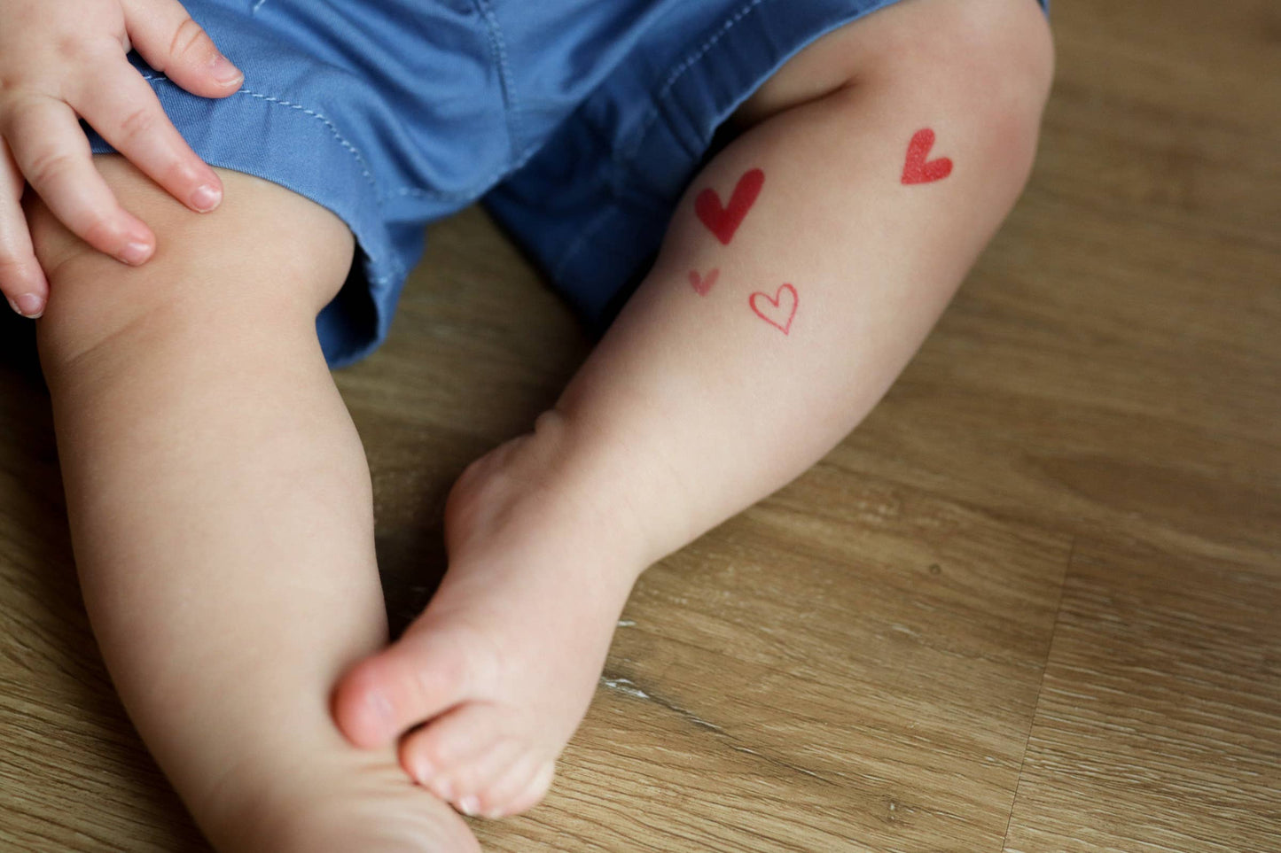 Tiny Hearts Temporary Tattoos