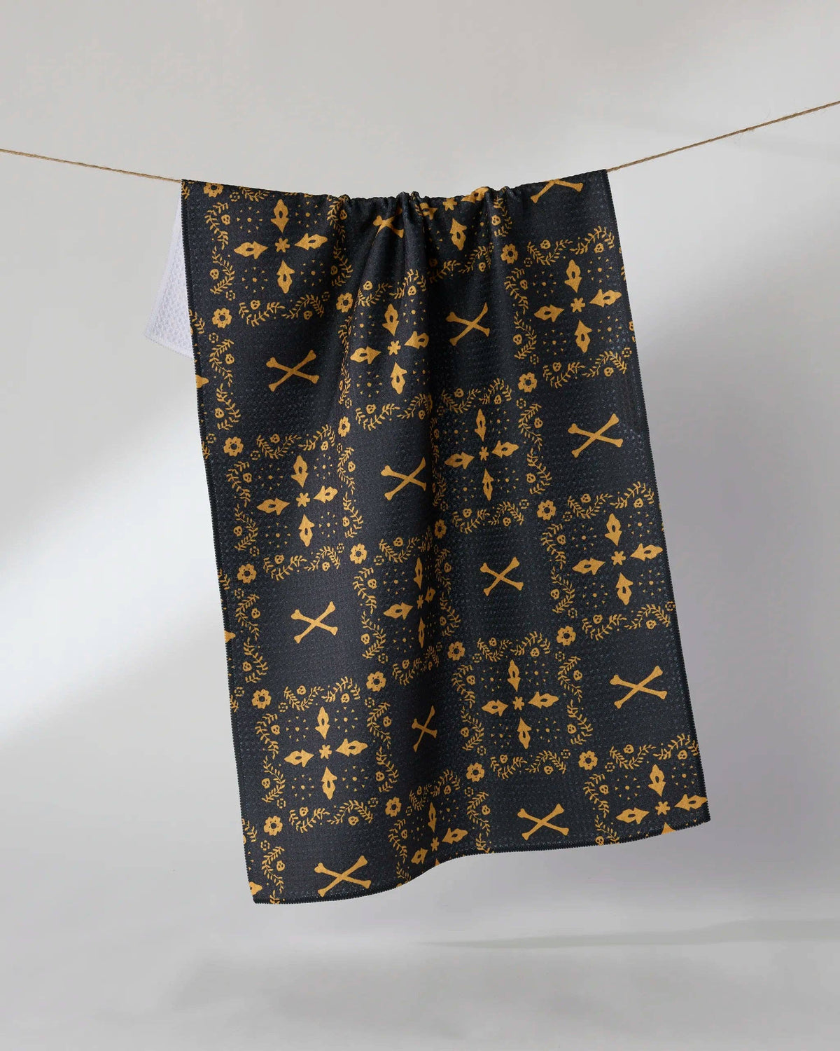 Midnight Bandana Tea Towel - Halloween 2026