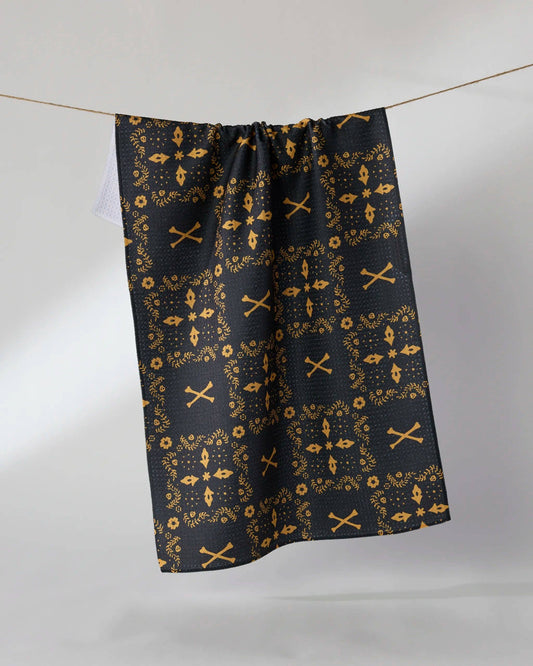 Midnight Bandana Tea Towel - Halloween 2026