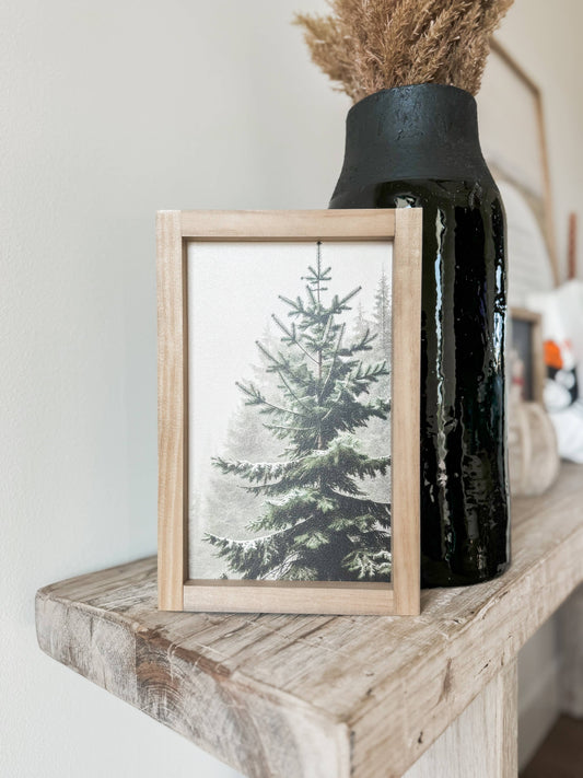 Winter Fir Vintage Print | Christmas 2024 Decor