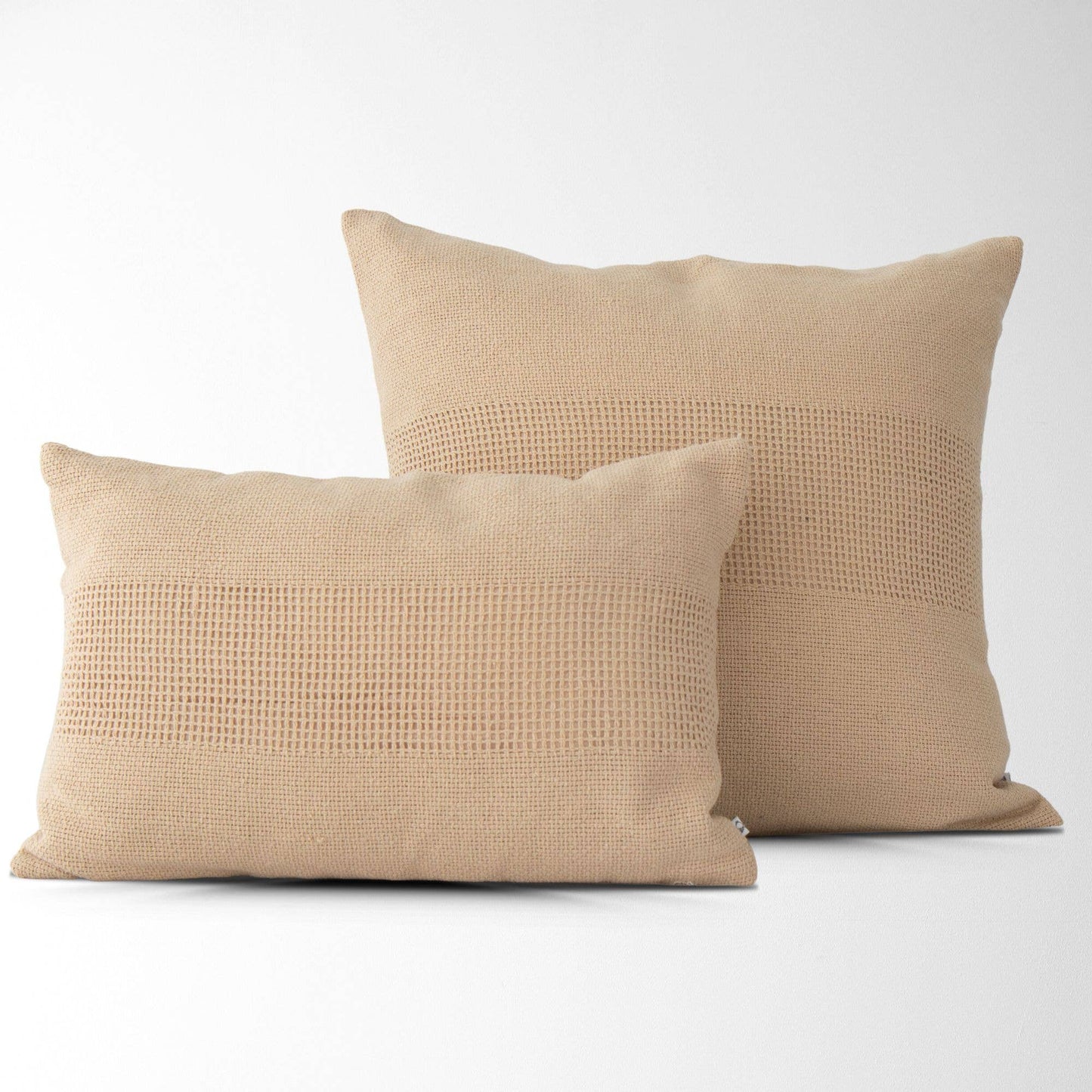 Woven Textured Pillow Cover