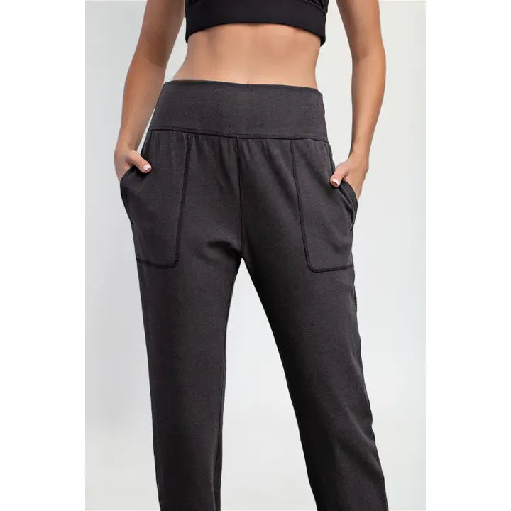 Rib Brush Cocoon Pant