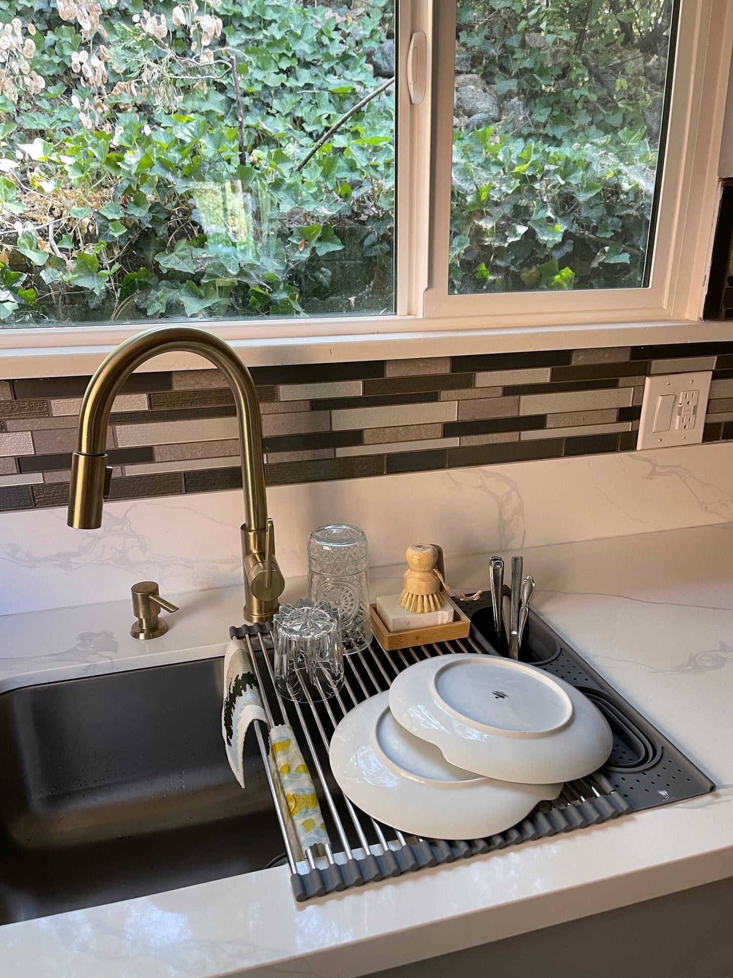 Roll up Dish Drying Rack