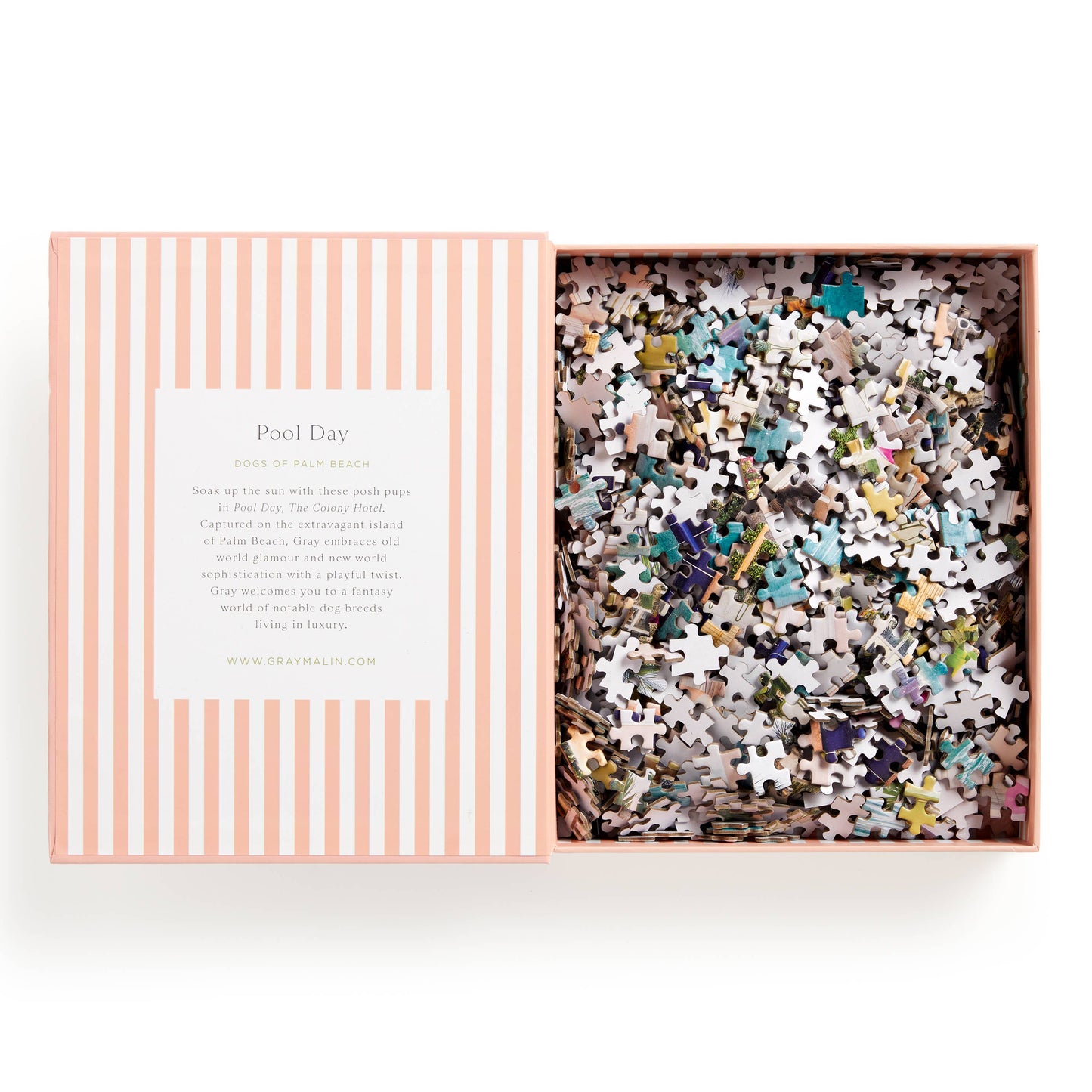 Gray Malin Palm Beach 1000 Piece Book Box Puzzle