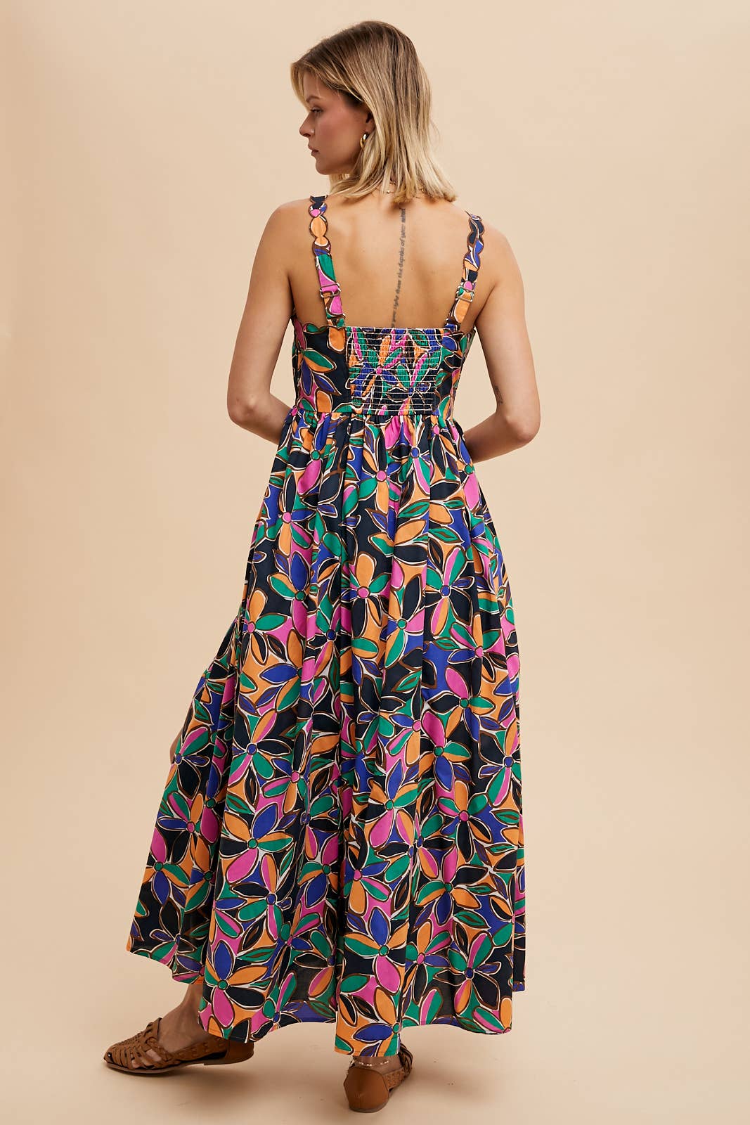 Bold Print Maxi Dress