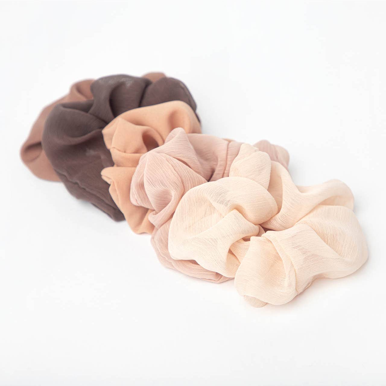 Scrunchies 5pc - Terracotta