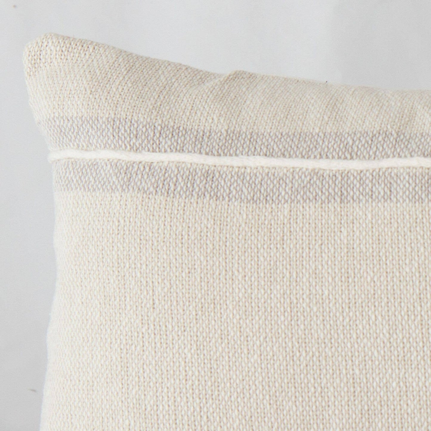 Striped Textured Pillow Cover