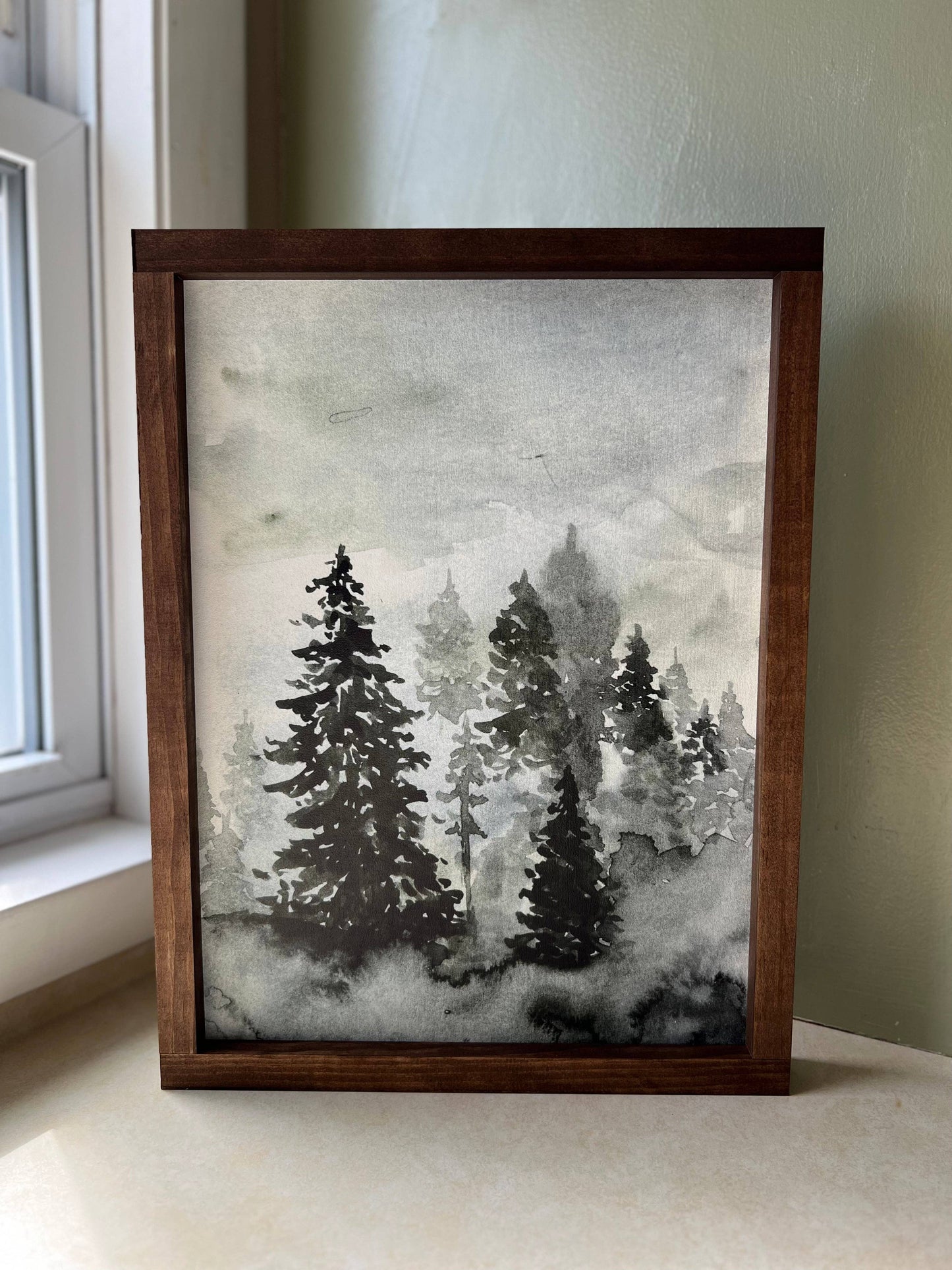 Evergreen Forest | Christmas Wall Decor