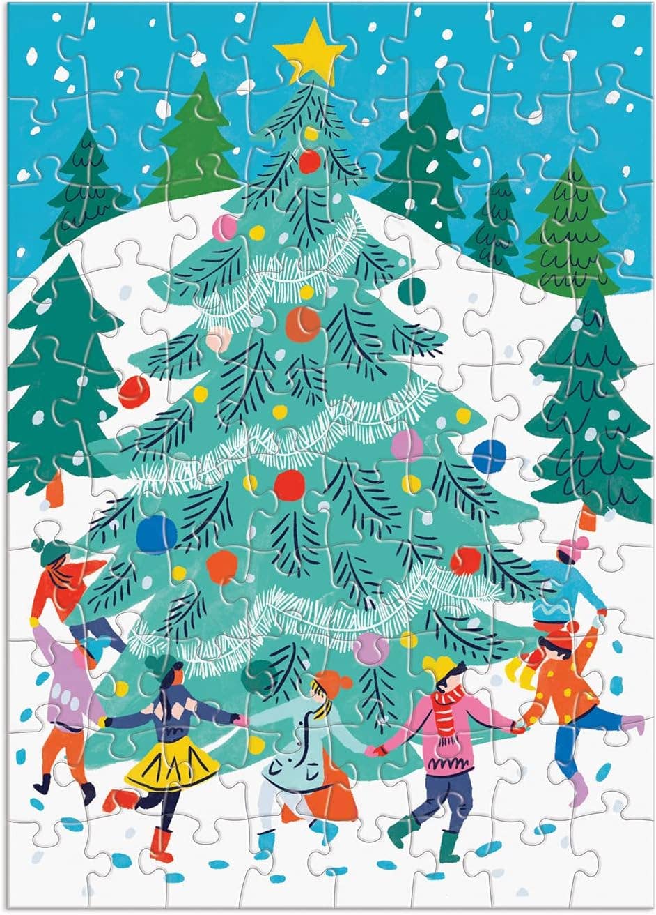 Merry and Bright 12 Days of Christmas Advent Puzzle