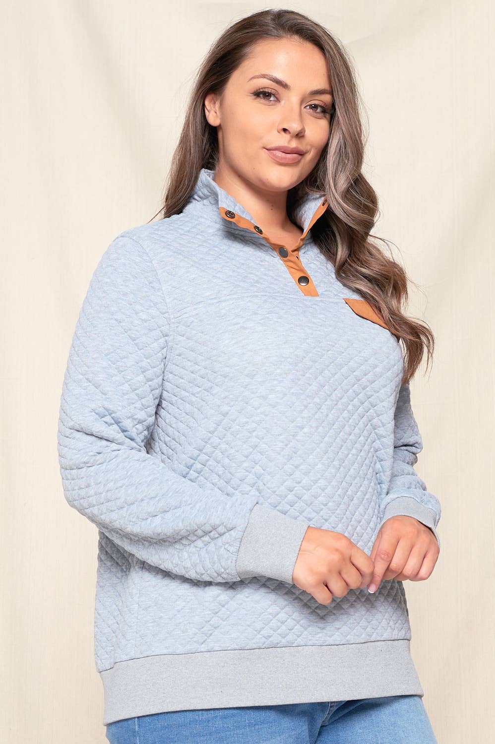 DIAMOND PULL OVER - 13497TPL