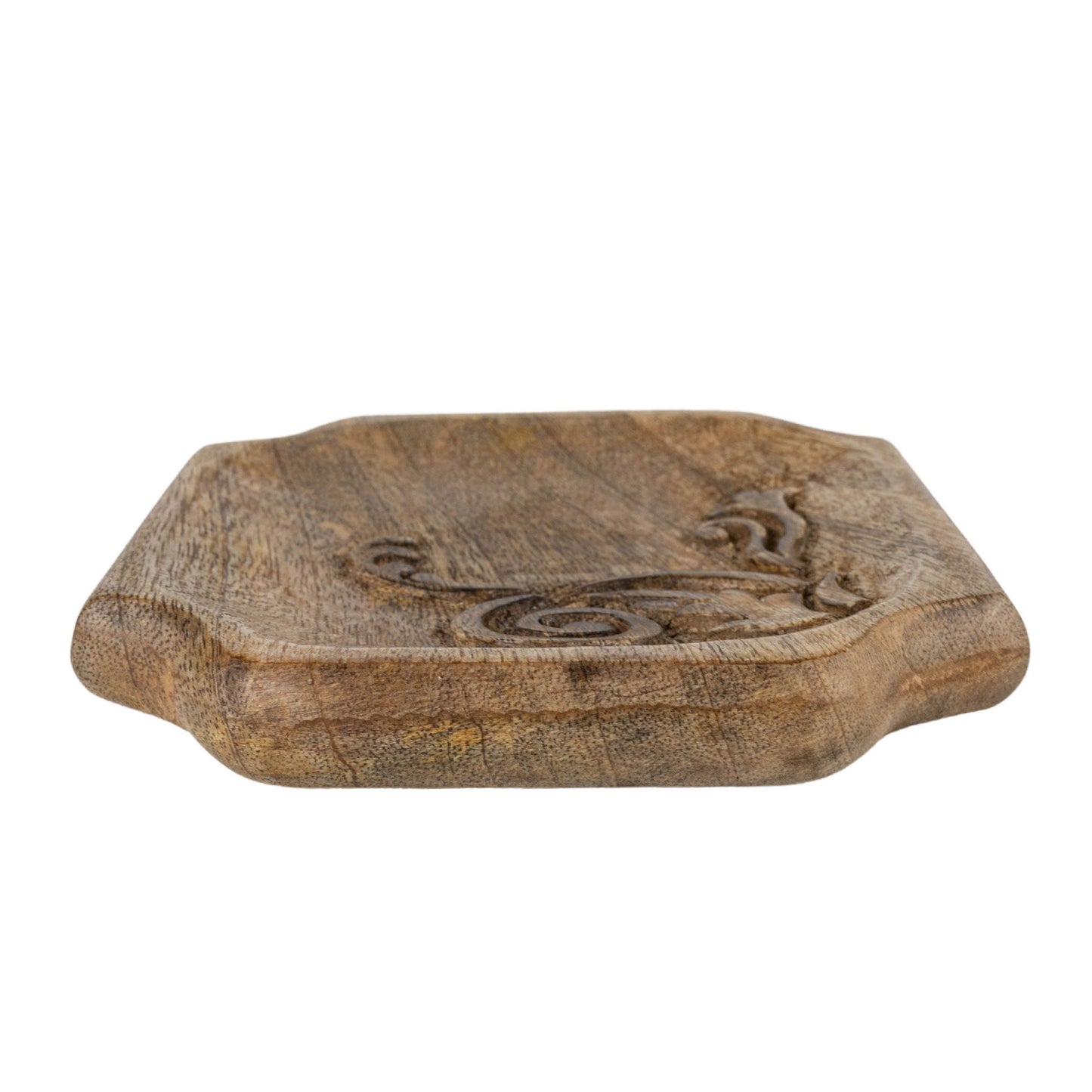 Ileen Jewelry Trinket Tray Carved Wood