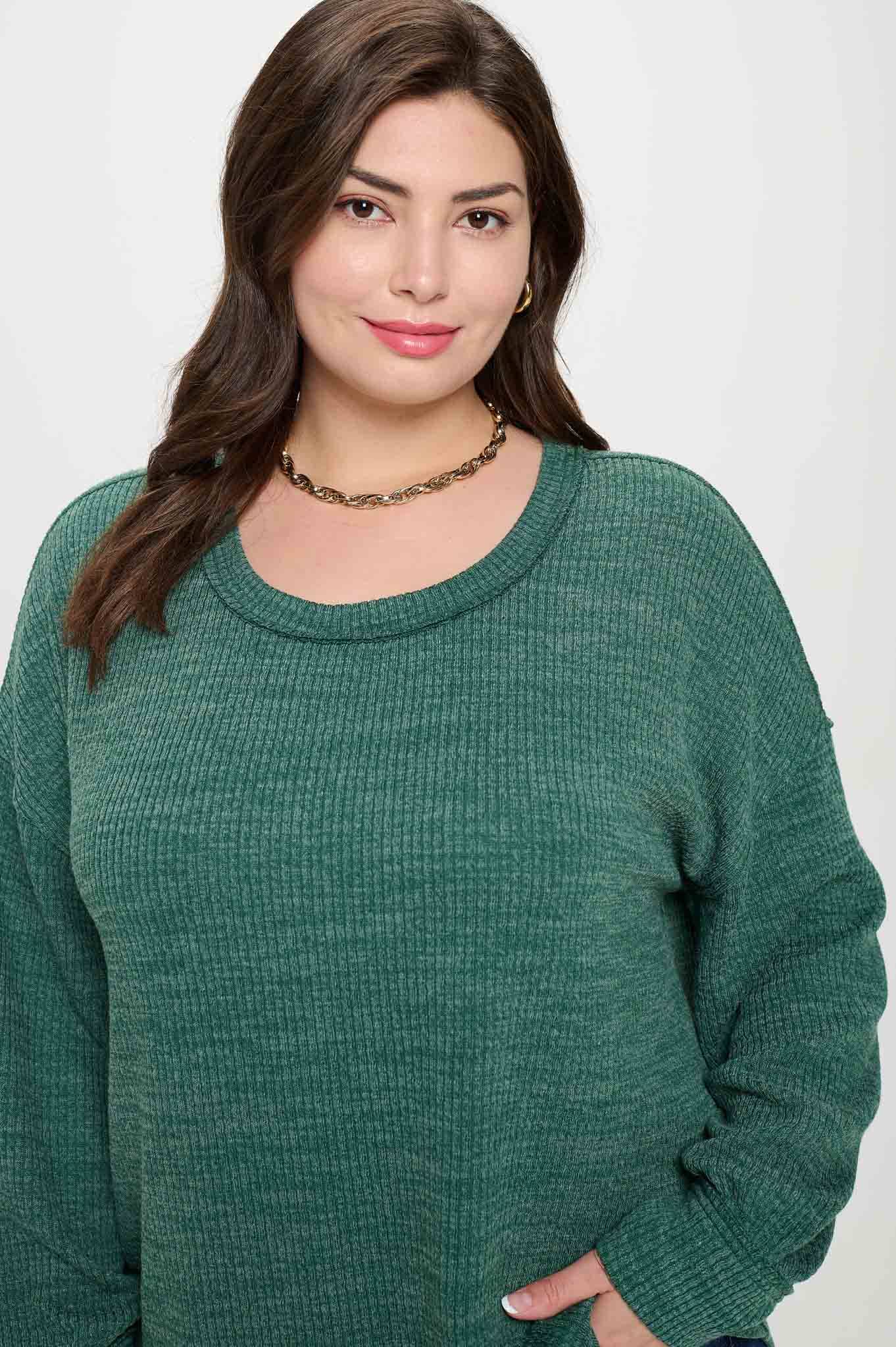 LONG SLEEVE SWEATER TOP