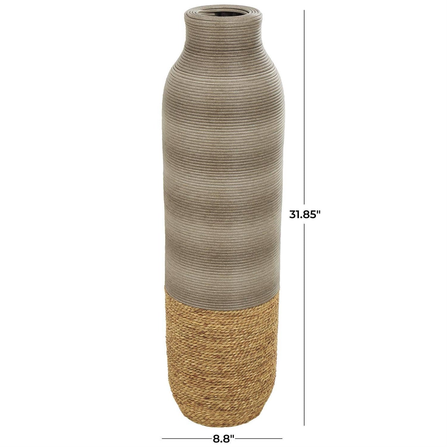 Seagrass Floor Vase