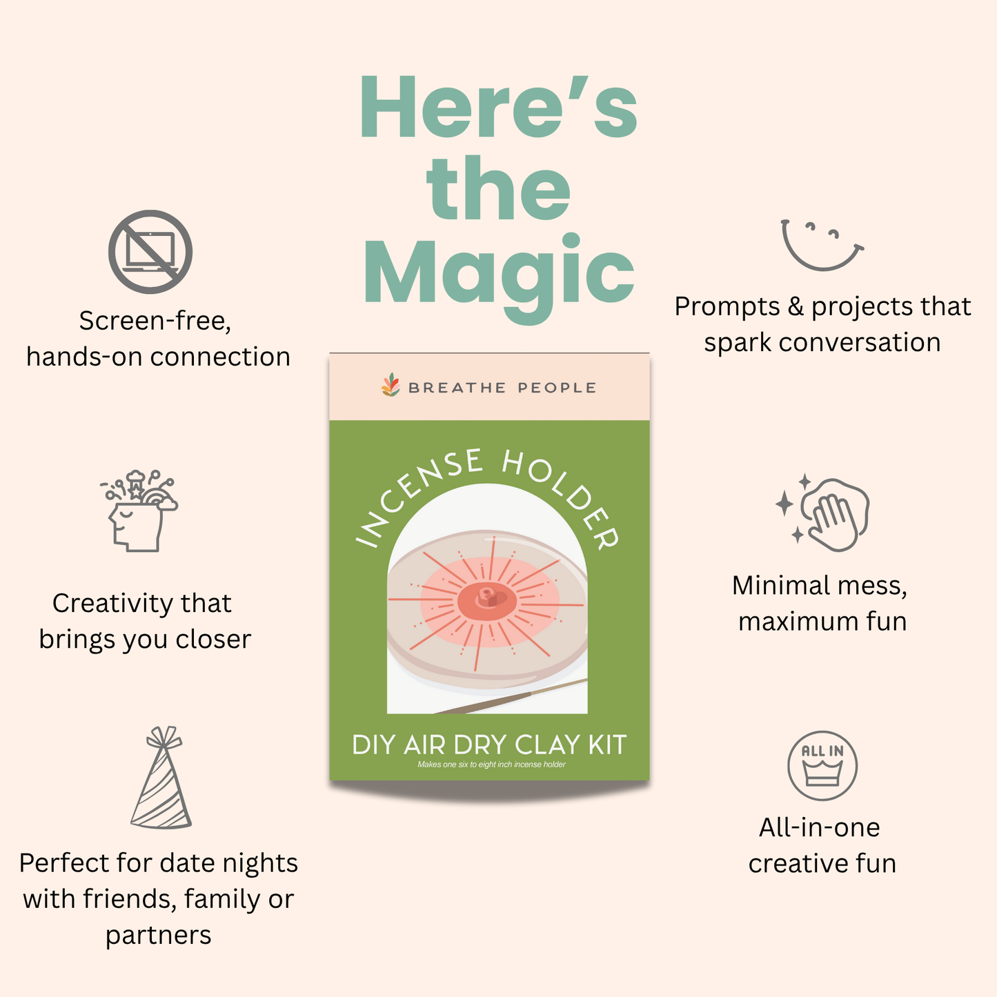 DIY Clay Kit- Mushroom Dish